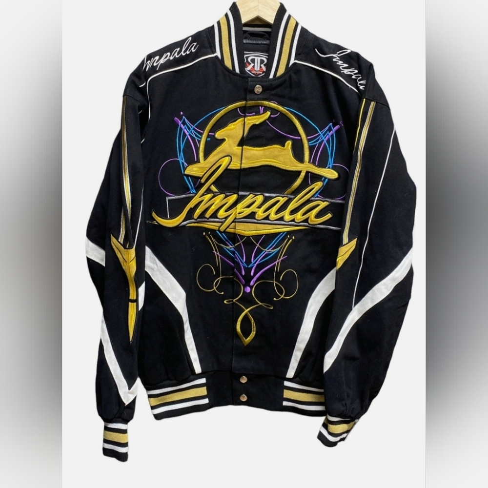 Vintage RR Designs Chevrolet Impala Racing Jacket Size XXL
